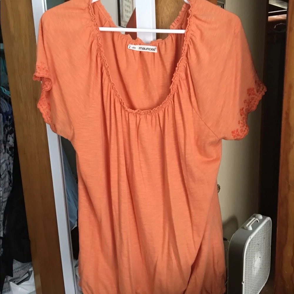 Maurice’s embroidered blouse 2X